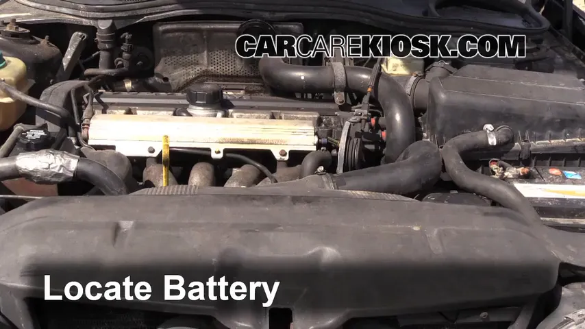 1998 Volvo V70 AWD 2.4L 5 Cyl. Turbo Battery Replace